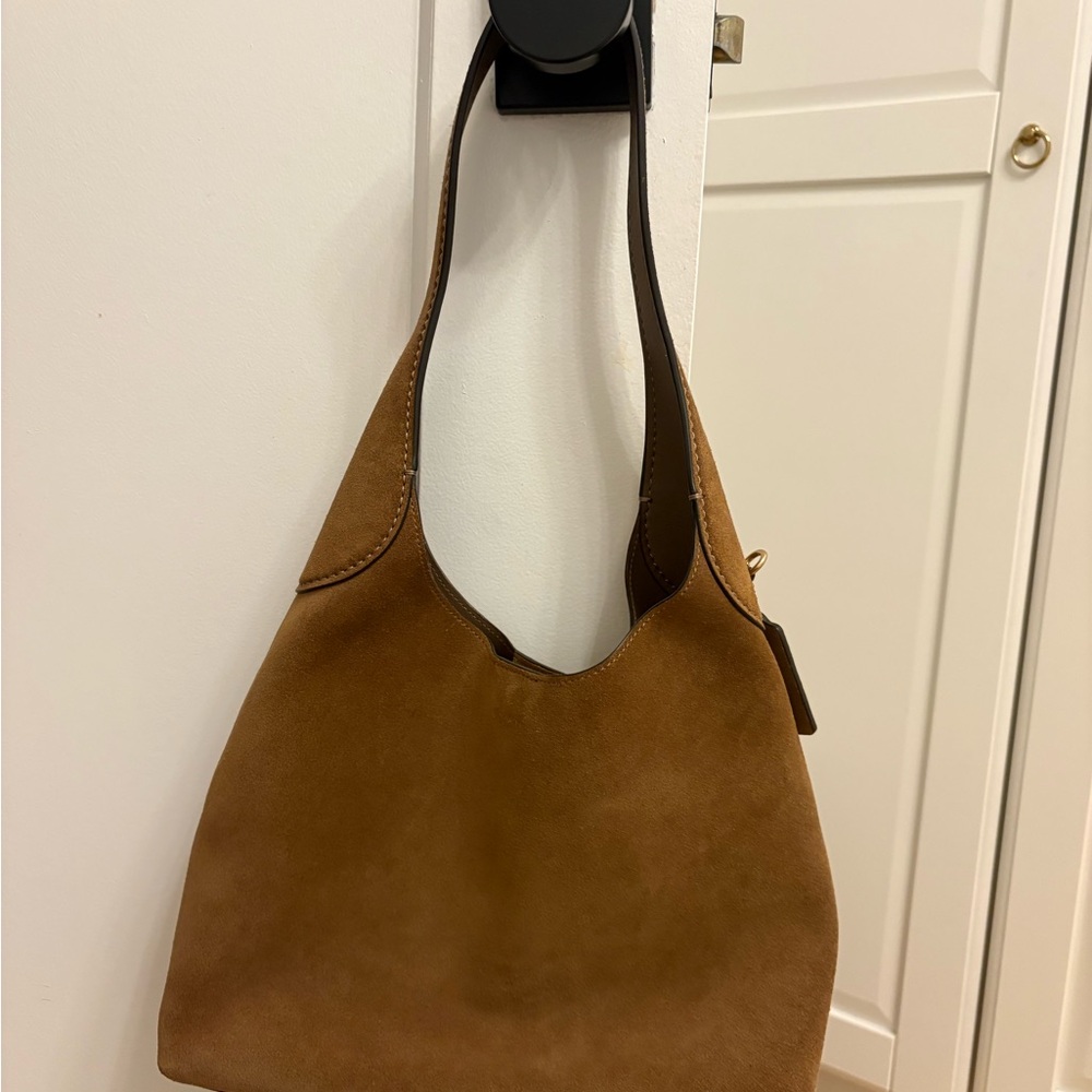 Coach Cedar Brown Brooklyn Suede 28